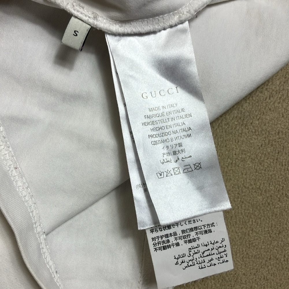 Gucci “Mad Cookies” Designer Graphic Print Short Sleeve T Shirt Unisex sz S - Picture 8 of 16